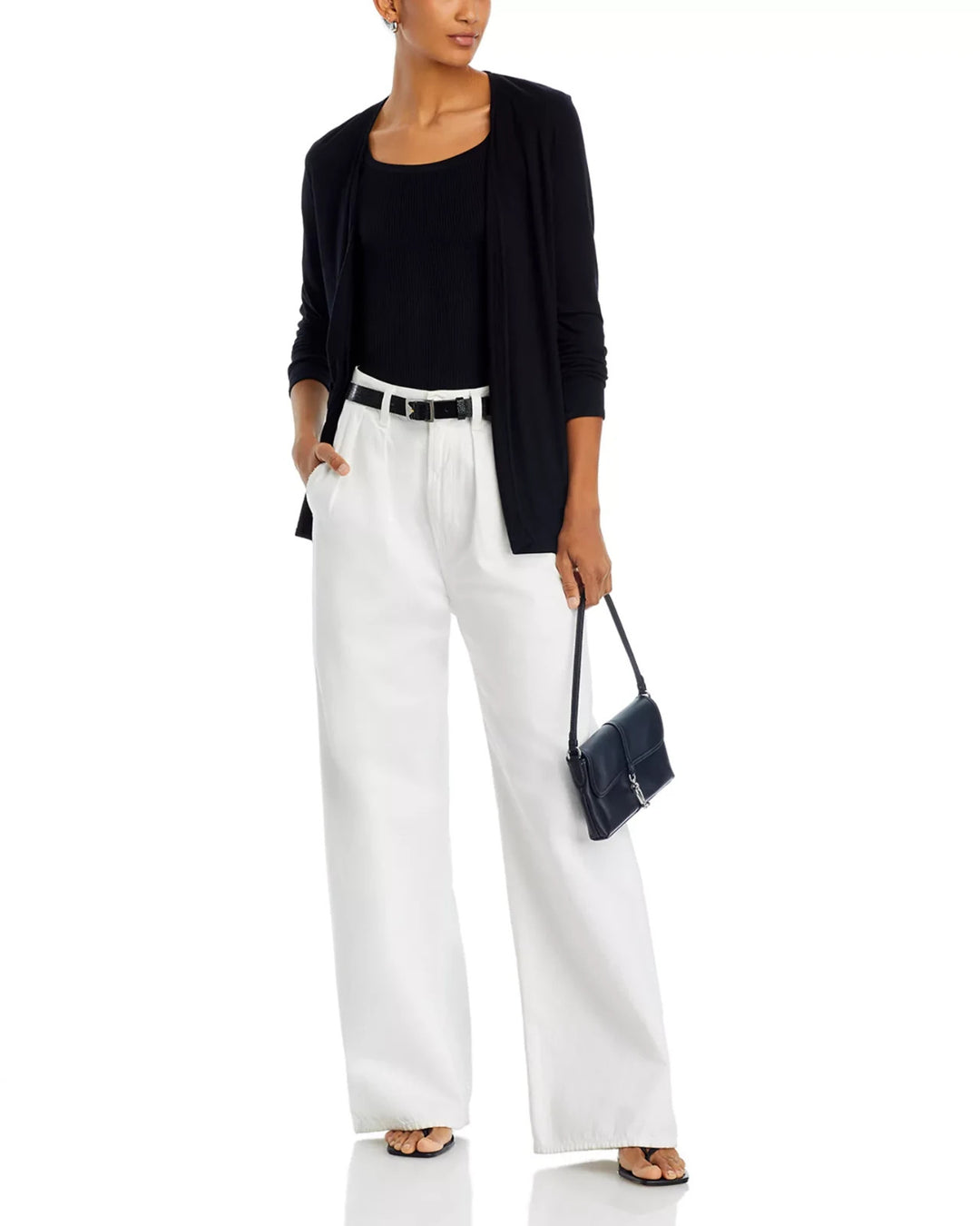 Majestic Filatures Long Sleeve Open Front Cardigan MSRP $145 Size 2