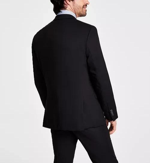 Kenneth Cole Reaction Techni-Cole Suit Separate Slim-Fit Suit Jacket MSRP $360