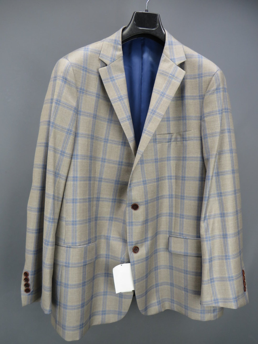 Hart Schaffner Marx New York Plaid Wool Sport Coat MSRP $595