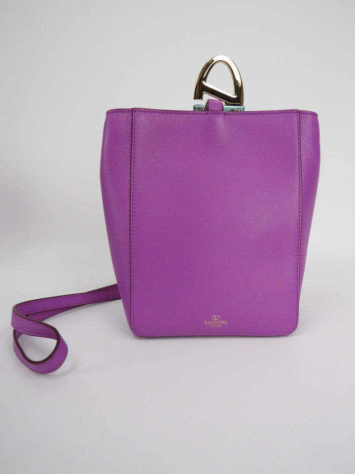 VALENTINO GARAVANI Vlogo The Bold Leather Crossbody Bag MSRP $1450 # M1 254 NEW