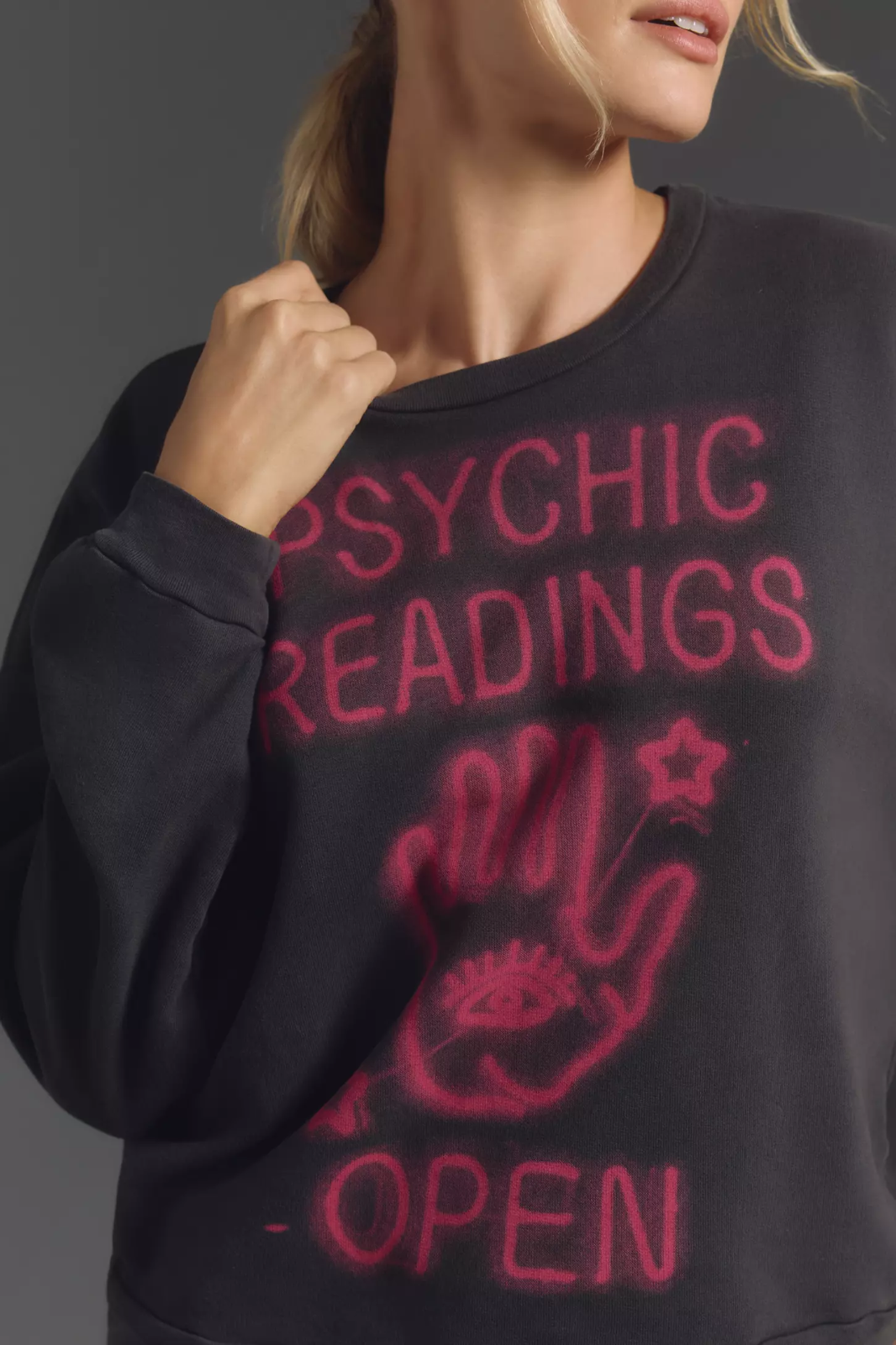 MOTHER the Drop Square Sweatshirt MSRP $158