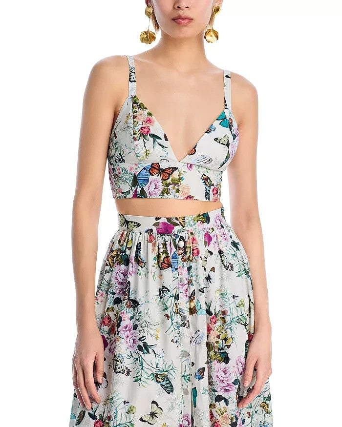 L'Agence Kaori Bralette Top MSRP $250