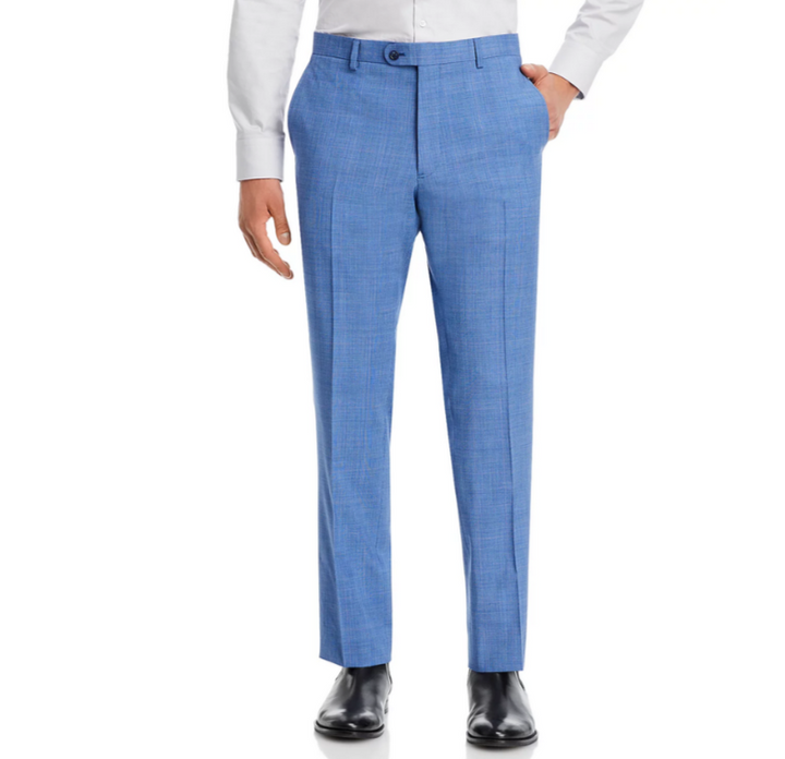 John Varvatos Star USA Tonal Plaid Suit Pants MSRP $228