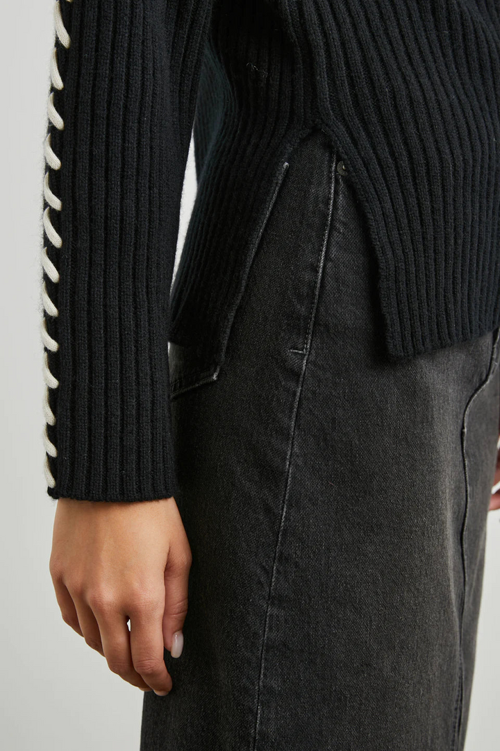 Rails Liam Wool Blend Turtleneck Sweater MSRP $248
