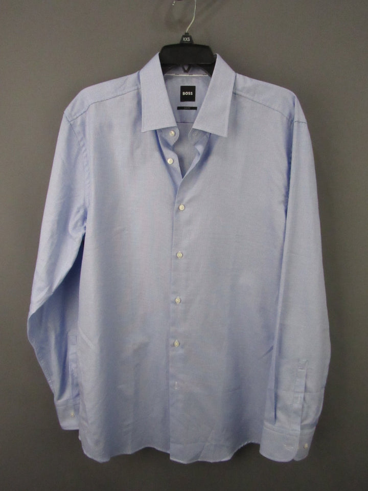 Boss Printed slim-fit cotton shirt MSRP $149