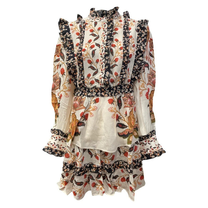 Farm Rio Berry Garden Mini Dress MSRP $320