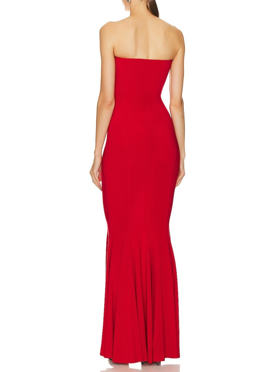 Norma Kamali Strapless Fishtail Gown MSRP $265