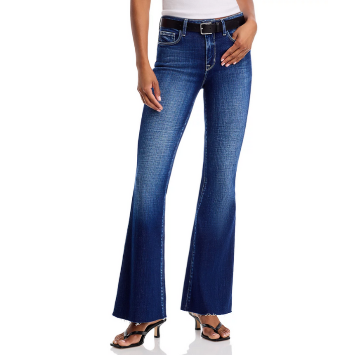L'AGENCE Sera Mid Rise Flare Jeans MSRP $299