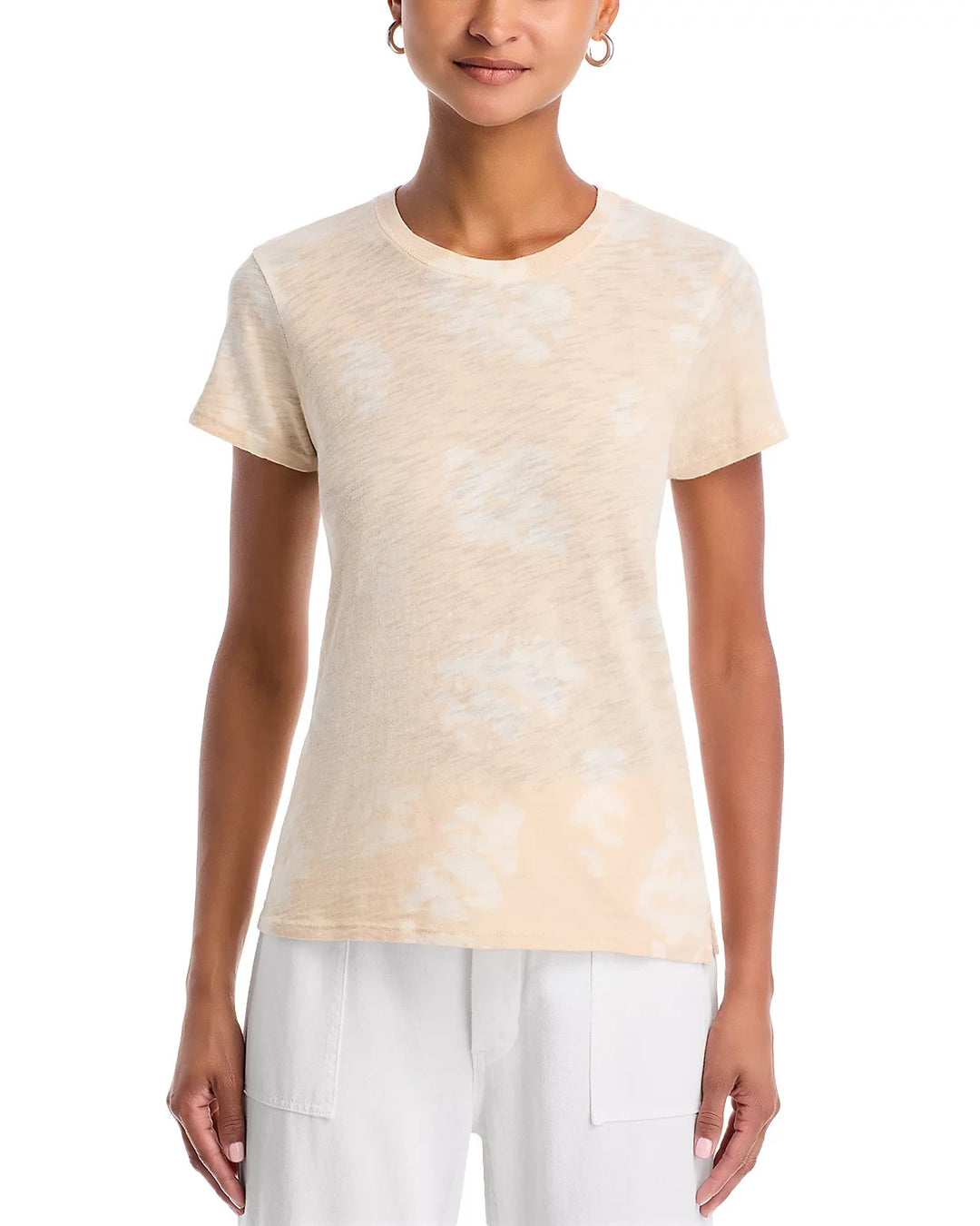 ATM Slub Jersey Schoolboy Cloud Wash Crewneck Ringer Tee MSRP $125