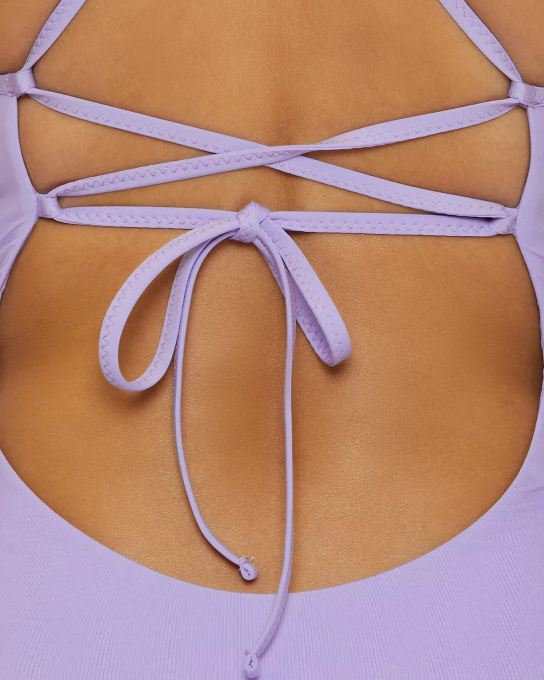 Becca Clare Fiesta Plunge One Piece Swimsuit MSRP $138