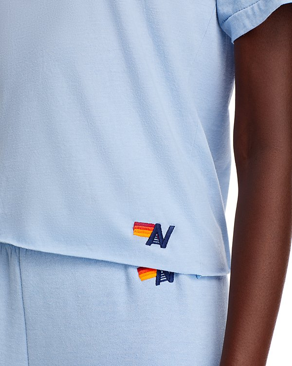 Aviator Nation Rainbow Patch Tee MSRP $95