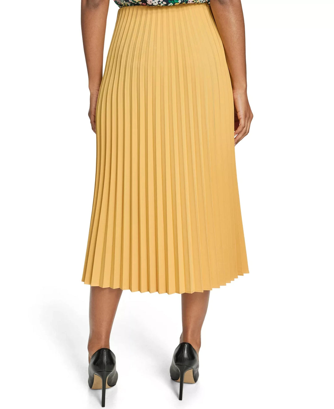 Tommy Hilfiger Women's Pleated Pull-On Skirt MSRP $119