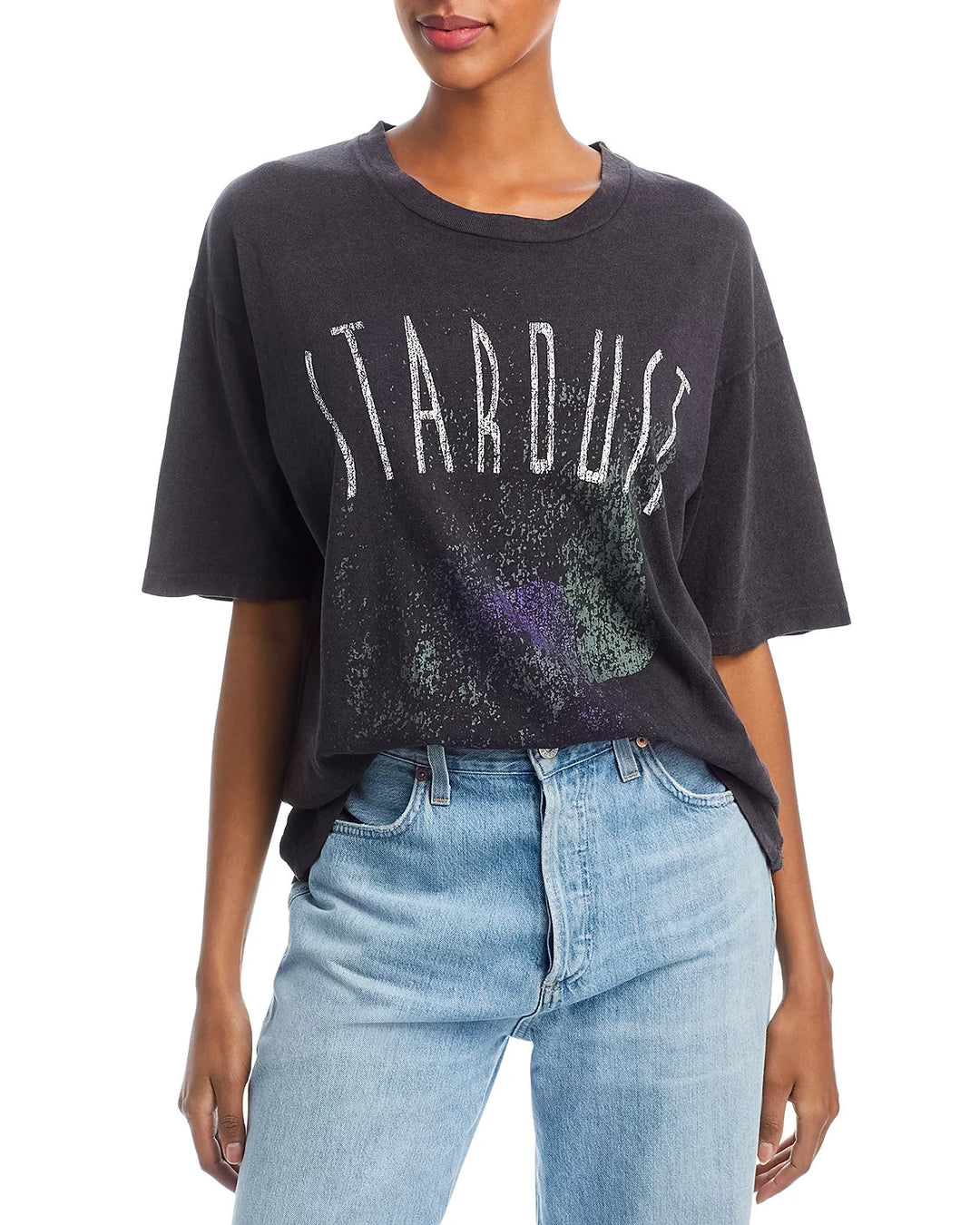 Anine Bing Joel Cotton Stardust Tee MSRP $120