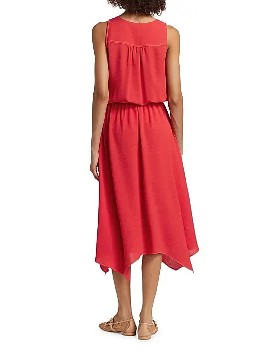 Ramy Brook Hallie Sleeveless Midi Dress MSRP $395
