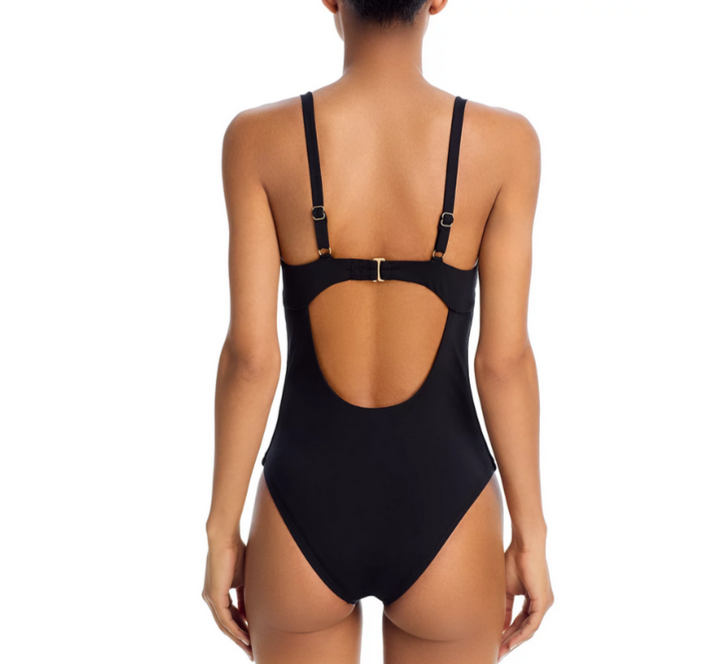 AQUA Underwire One Piece Swimsuit MSRP $98