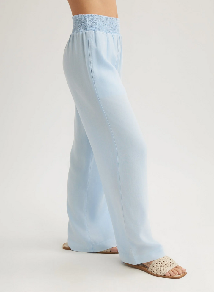 Bella Dahl Smocked Wide Leg Pants MSRP $150