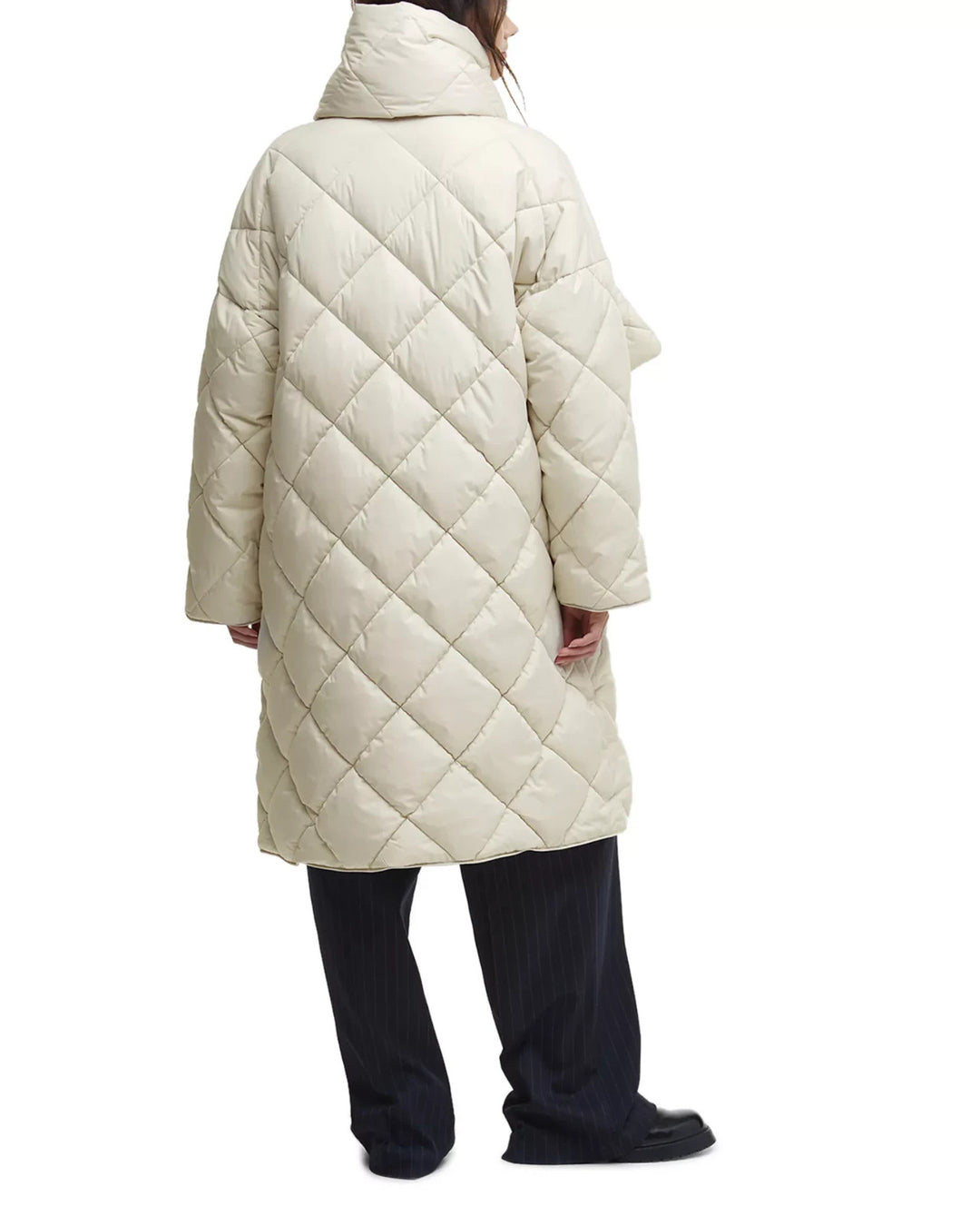 Barbour Brigitte Puffer Coat with Scarf MSRP $425