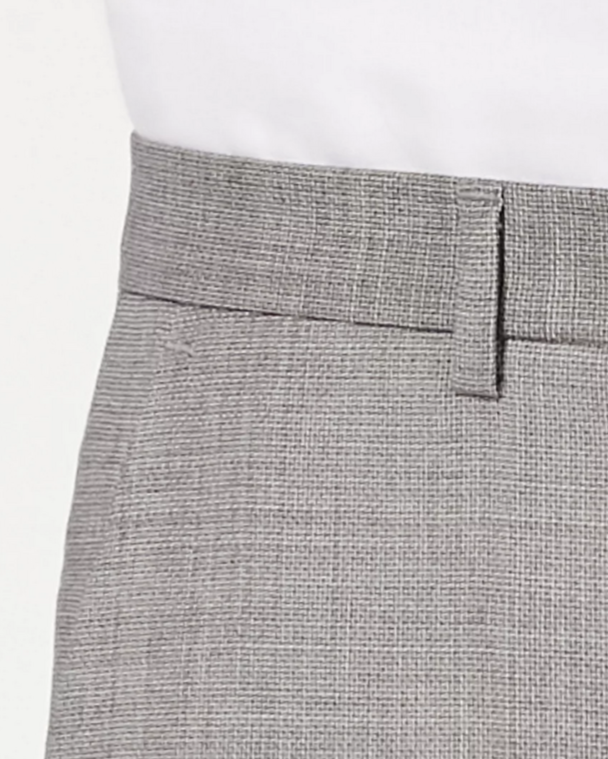 HUGO Simmons 182 Regular-Fit Crosshatch Wool Suit Pants MSRP $198