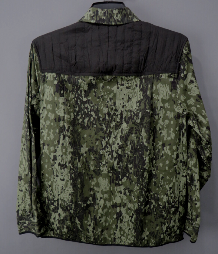 BASS OUTDOOR Worker Stretch Camouflage Shirt Jacket MSRP $89  # 6C 2383 NEW