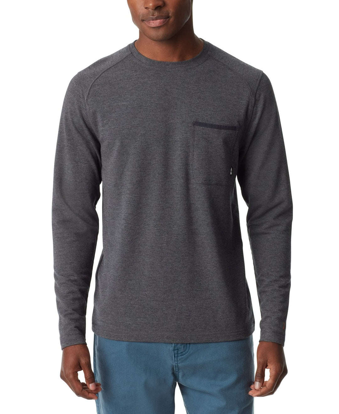 BASS OUTDOOR Men's Long-Sleeve Ribbed T-Shirt MSRP $49