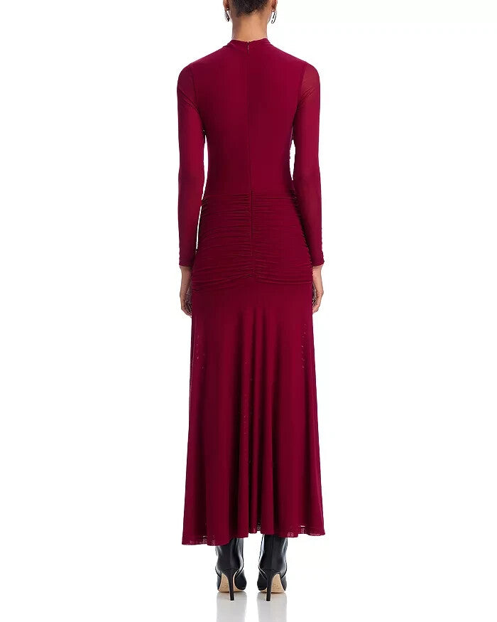 Bardot Liyana Ruched Side Midi Dress MSRP $129