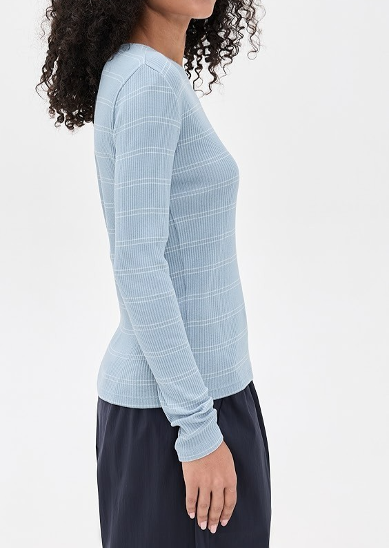 Vince Striped Crew Top Striped Crew Top MSRP $168