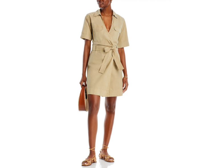 Rails Collared Wrap Dress MSRP $248