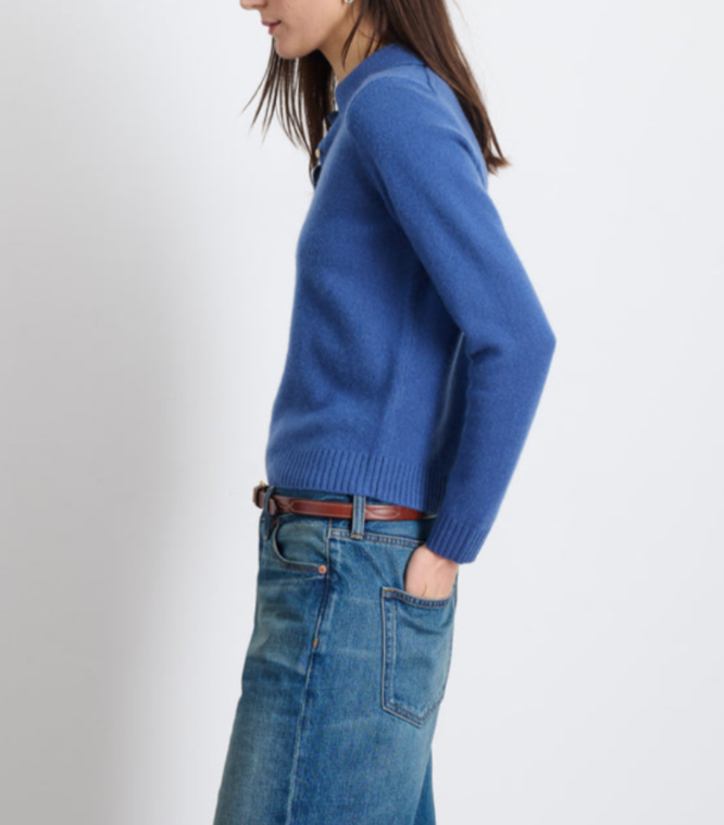 Alex Mill Alice Cashmere Polo Sweater MSRP $295