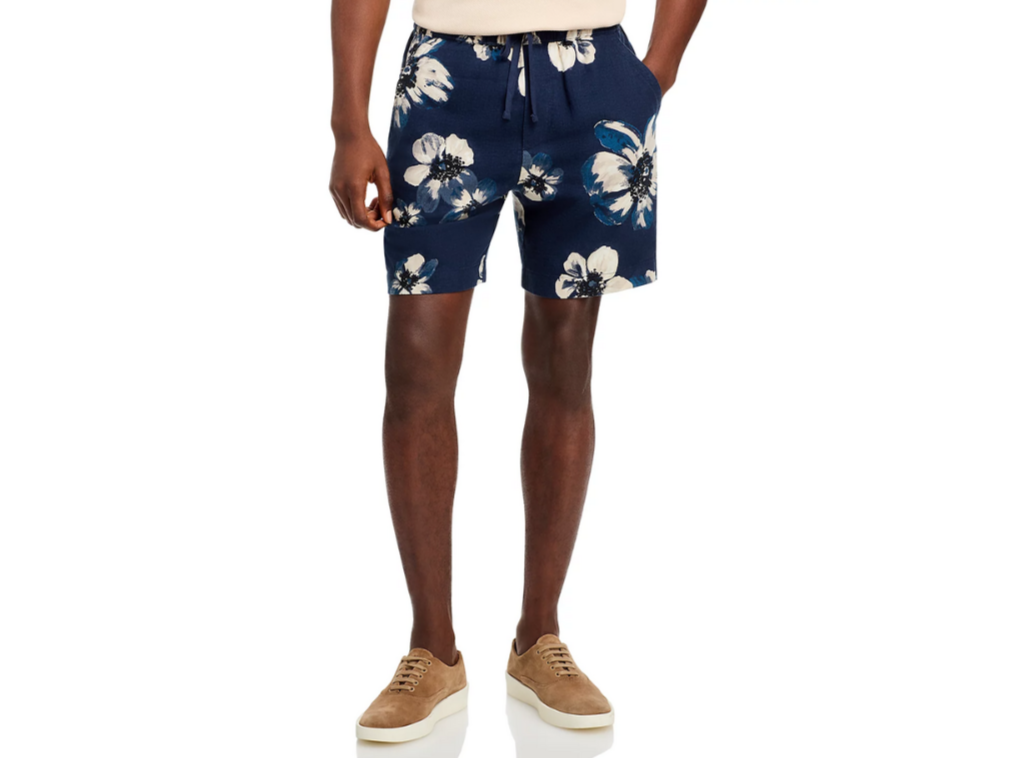Vince Blossoms Printed Shorts MSRP $225