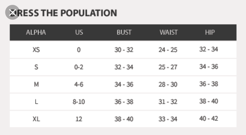 Dress the Population Mena One-Shoulder Slit Dress MSRP $228