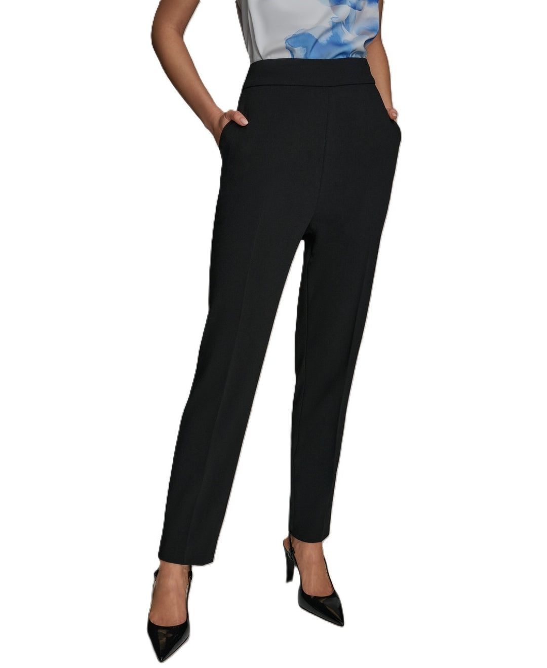 Donna Karan New York Flat-Front Pants MSRP $109