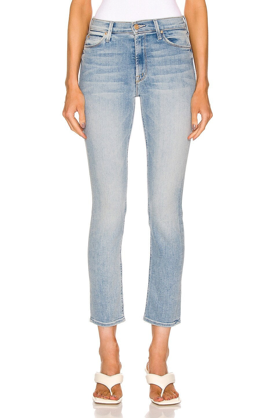 MOTHER The Mid Rise Dazzler Flood MSRP $228