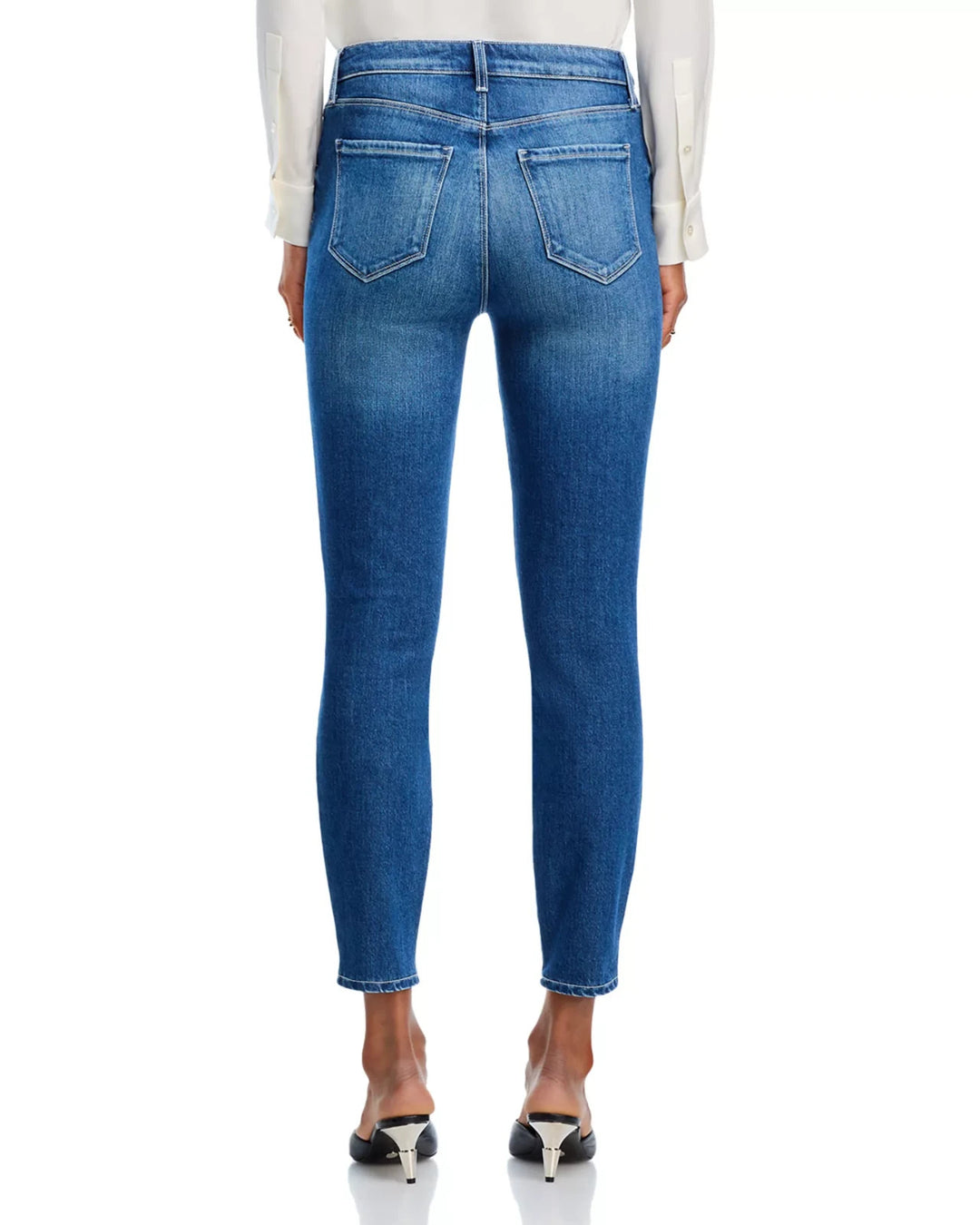 L'Agence Margot Cropped Skinny Ankle Jeans MSRP $245