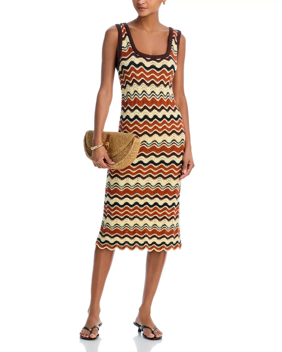 MOTHER The Square Neck Dress MSRP $325