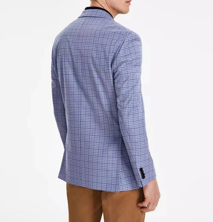 Tommy Hilfiger Men's Modern-Fit Check Sport Coat