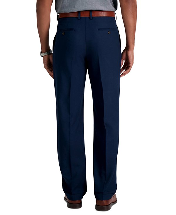Haggar Men's Premium Comfort Stretch Classic-Fit Solid Dress Pants MSRP $70