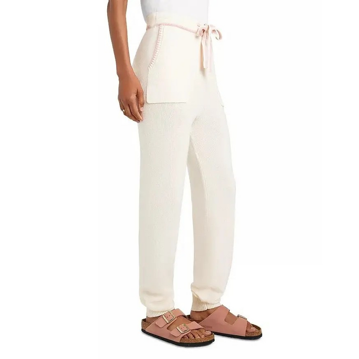 Splendid Women Knit Contrast Trim Elizabeth Lounge Jogger MSRP $158