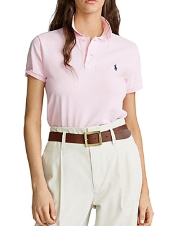 Polo Ralph Lauren Women's Classic-Fit Mesh Polo Shirt MSRP $110