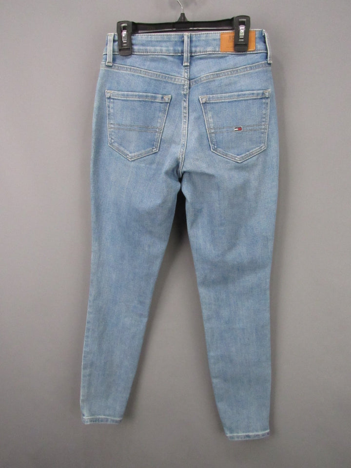 Tommy Hilfiger Curvy Fit Skinny Ankle Jeans MSRP $89