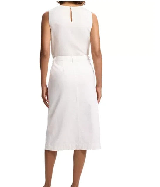 Theory Denim MIDI Skirt size 31 MSRP $375