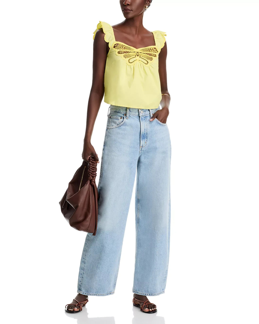 MOTHER The Wing It Tank Top MSRP $195