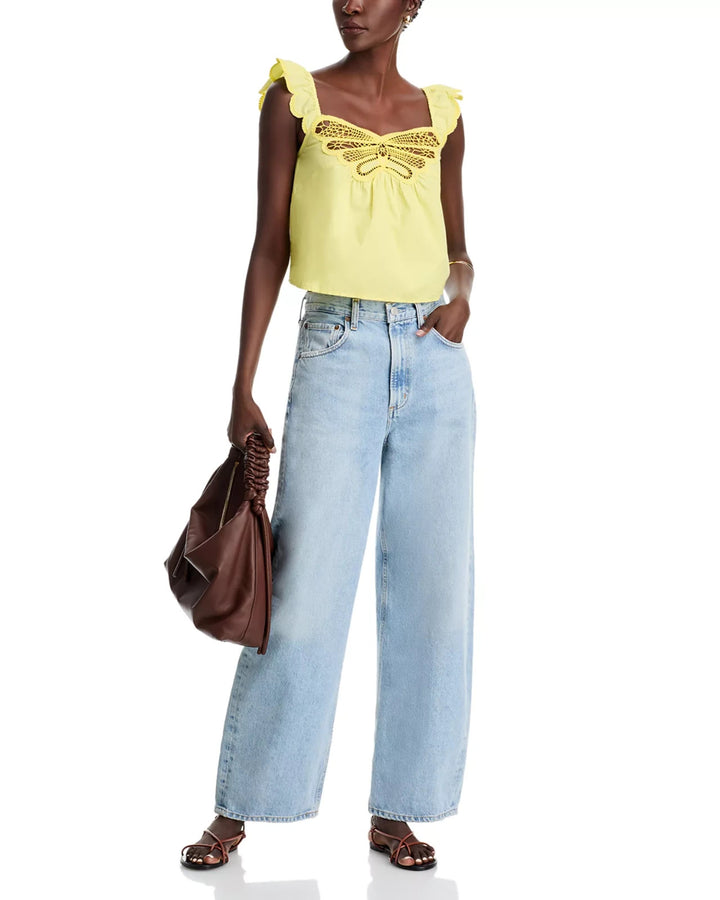 MOTHER The Wing It Tank Top MSRP $195