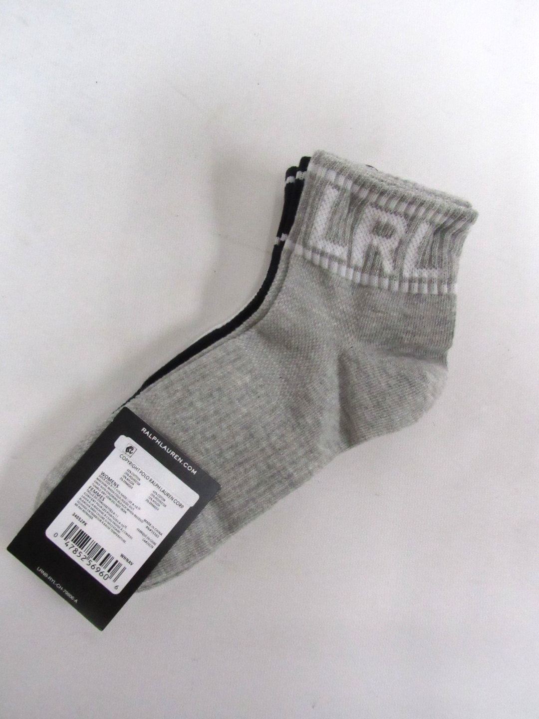 Lauren Ralph Lauren Women's 3-Pack LRL Quarter Ankle Socks
