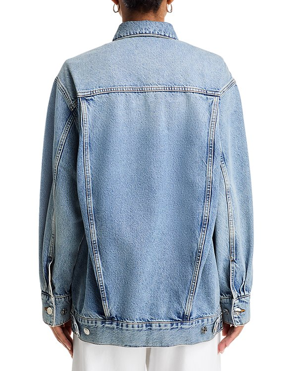 FRAME Extended Denim Jacket MSRP $378
