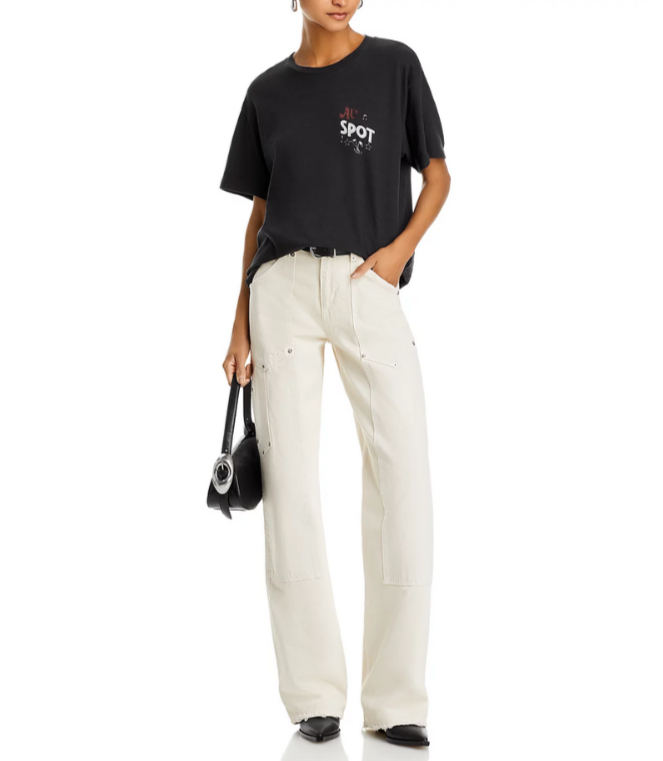 RE/DONE High Rise Straight Leg Jeans MSRP $375