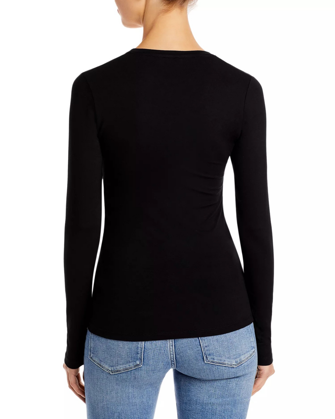 Majestic Filatures V Neck Long Sleeve Tee MSRP $138