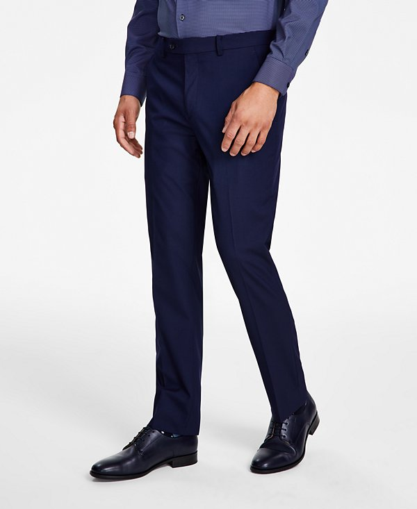 Alfani Men's Slim-Fit Stretch Solid Suit Pants MSRP $135