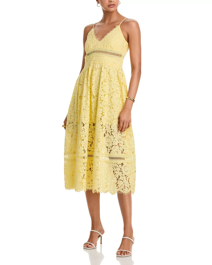 Generation Love Emma Lace Midi Dress MSRP $395