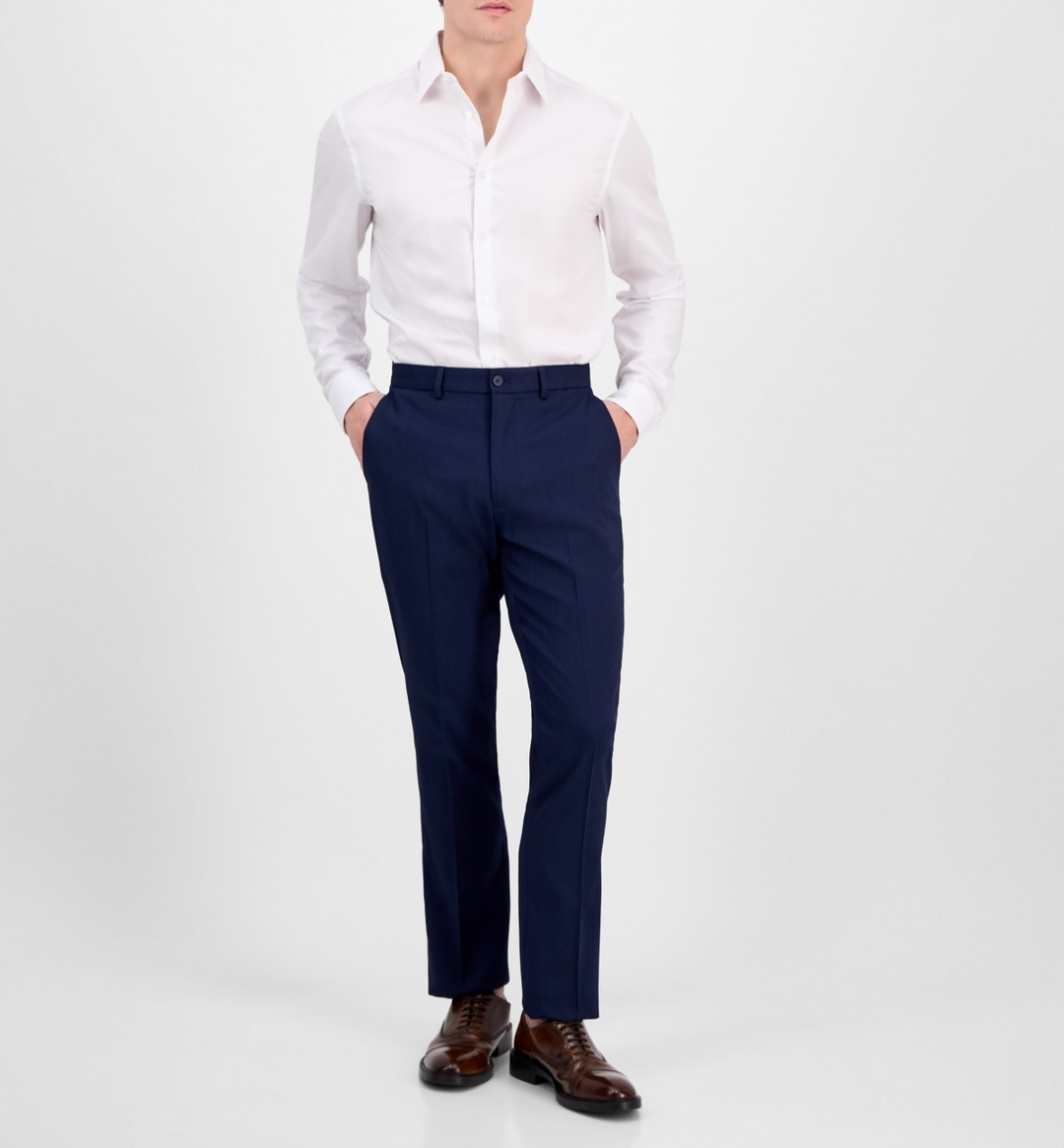 DKNY Men's Modern-Fit Solid Dress Pants MSRP $95