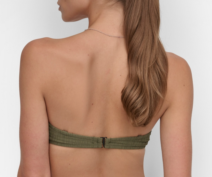 DKNY Women's Textured Molded Balconette Bikini Top MSRP $49.98